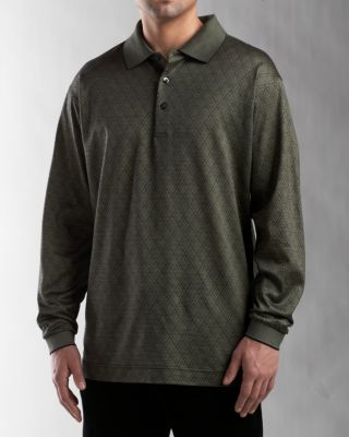 Men's Signature L/S 80/2’s Alpine Wrapper Polo