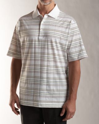 Men's Signature 70/2's Performance Match Stripe Polo