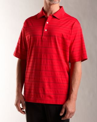 Men's Signature 70/2's Performance Opponent Stripe Polo