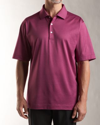 Men's B&T Signature 60/2's Dalton Solid Textured Polo