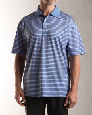 Men's B&T Signature 60/2's Sinclair Stripe Polo