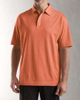 Men's Signature Spencer Melange Stripe Polo