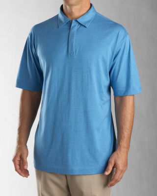 Men's B&T Signature Spencer Melange Stripe Polo