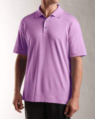Mens CB DryTec Luxe Faceted Polo