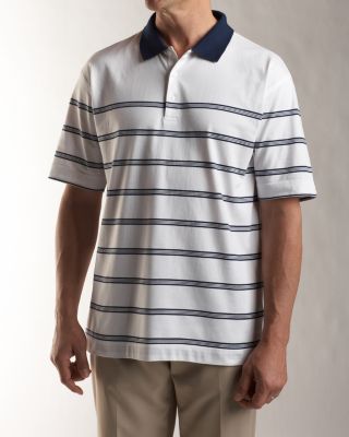 Men's B&T Stately Stripe Jersey Polo