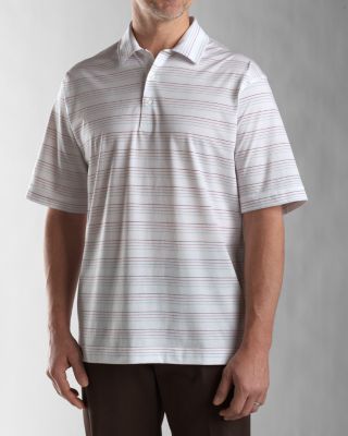 Men's Signature 70/2's Performance Cape Stripe Polo