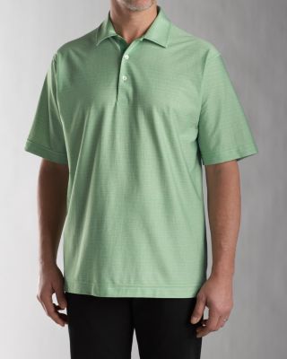 Mens Signature 70/2s Performance Gradient Stripe Polo