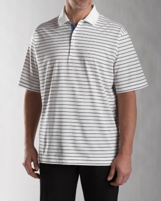 Men's Signature 70/2's Performance Pratice Stripe Polo