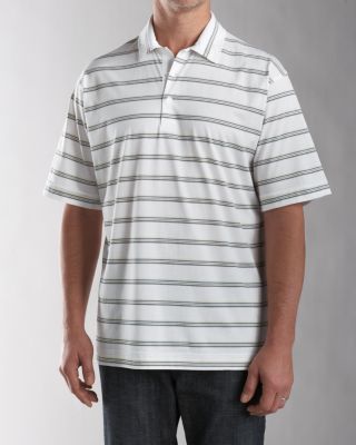 Men's Signature 70/2's Performance Series Stripe Polo