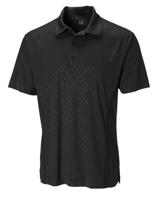 CB DryTec Luxe Embossed Diamond Polo