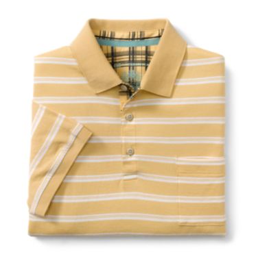 B&T Woodlawn Stripe Polo
