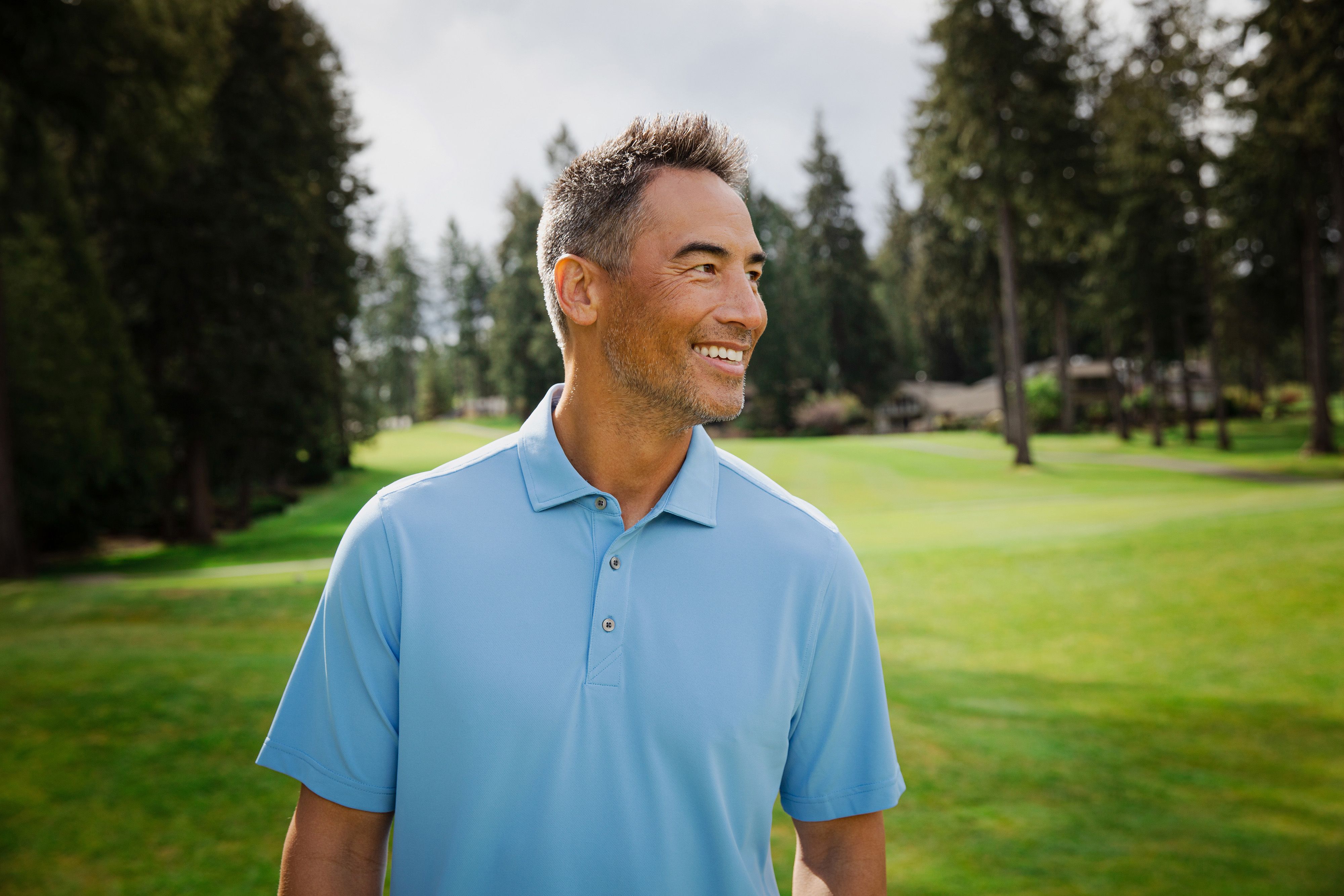 Cutter & Buck Virtue Recycled Featherlight Pique Mens Polo 226