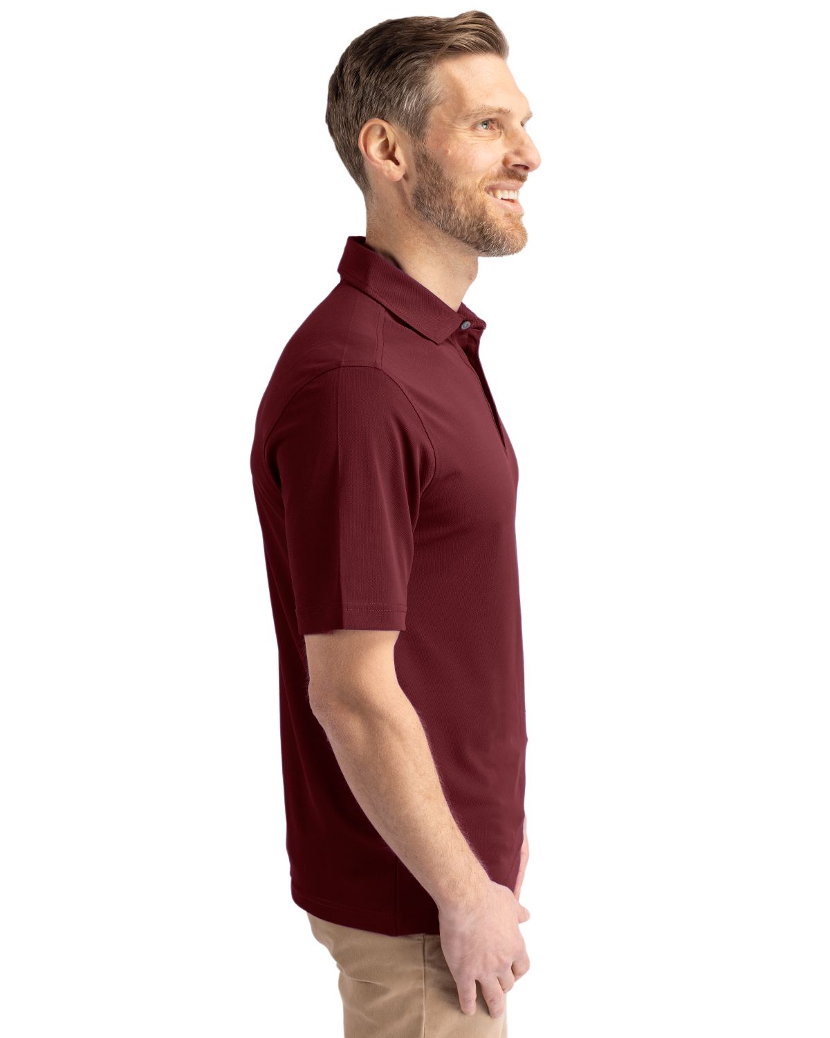 Cutter & Buck Virtue Recycled Featherlight Pique Mens Polo 193