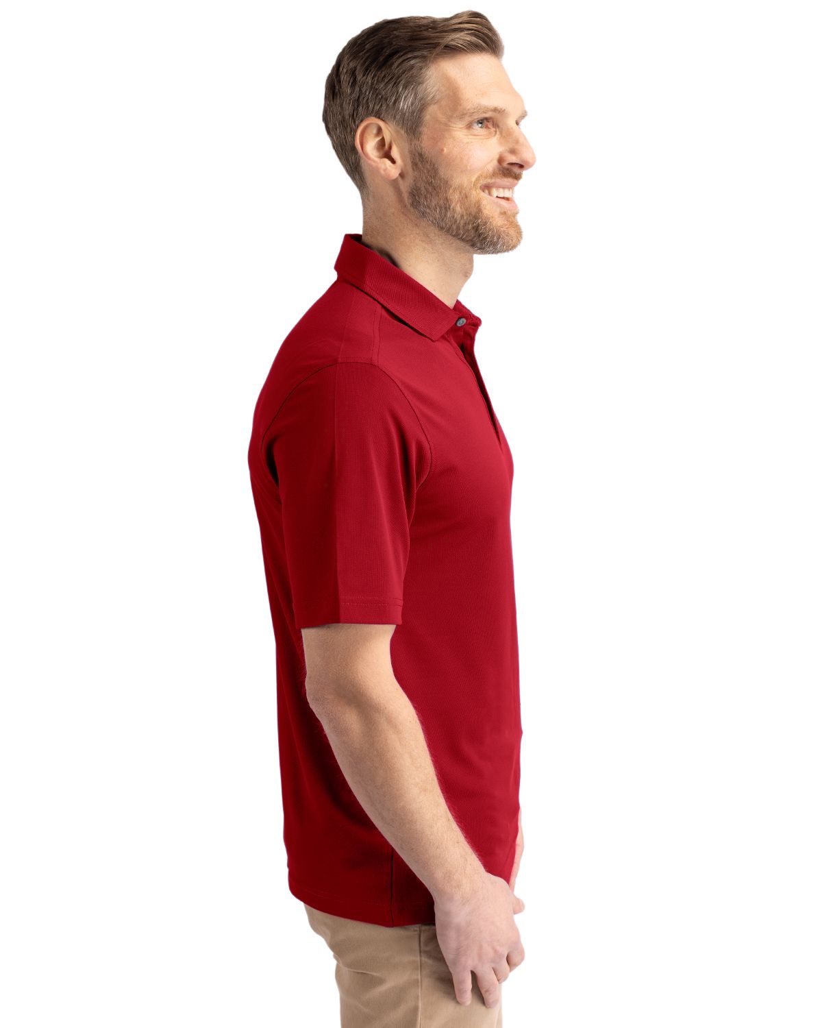 Cutter & Buck Virtue Recycled Featherlight Pique Mens Polo 212