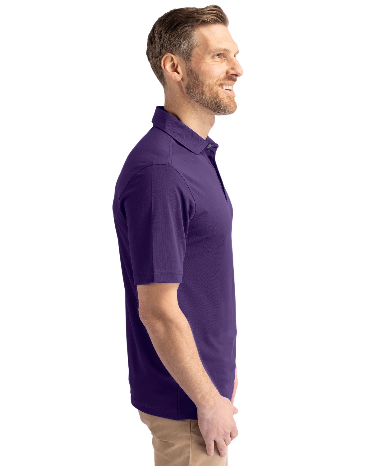Cutter & Buck Virtue Recycled Featherlight Pique Mens Polo 214