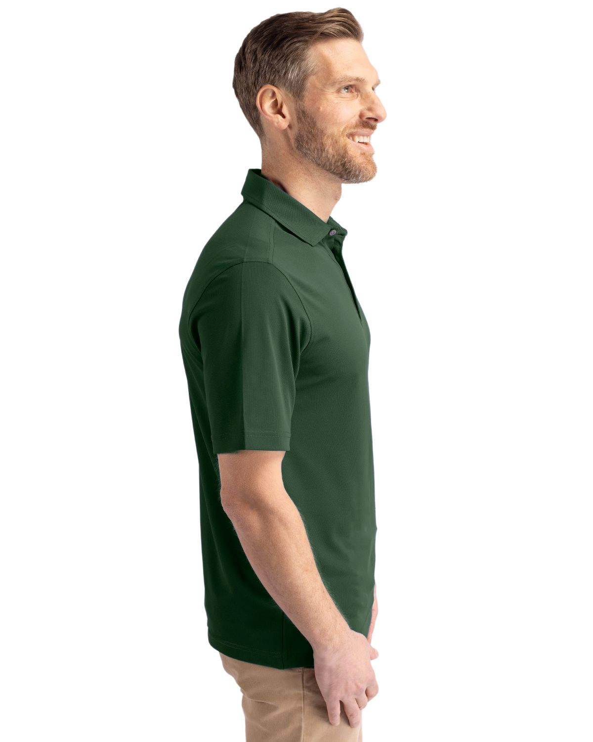 Cutter & Buck Virtue Recycled Featherlight Pique Mens Polo 267
