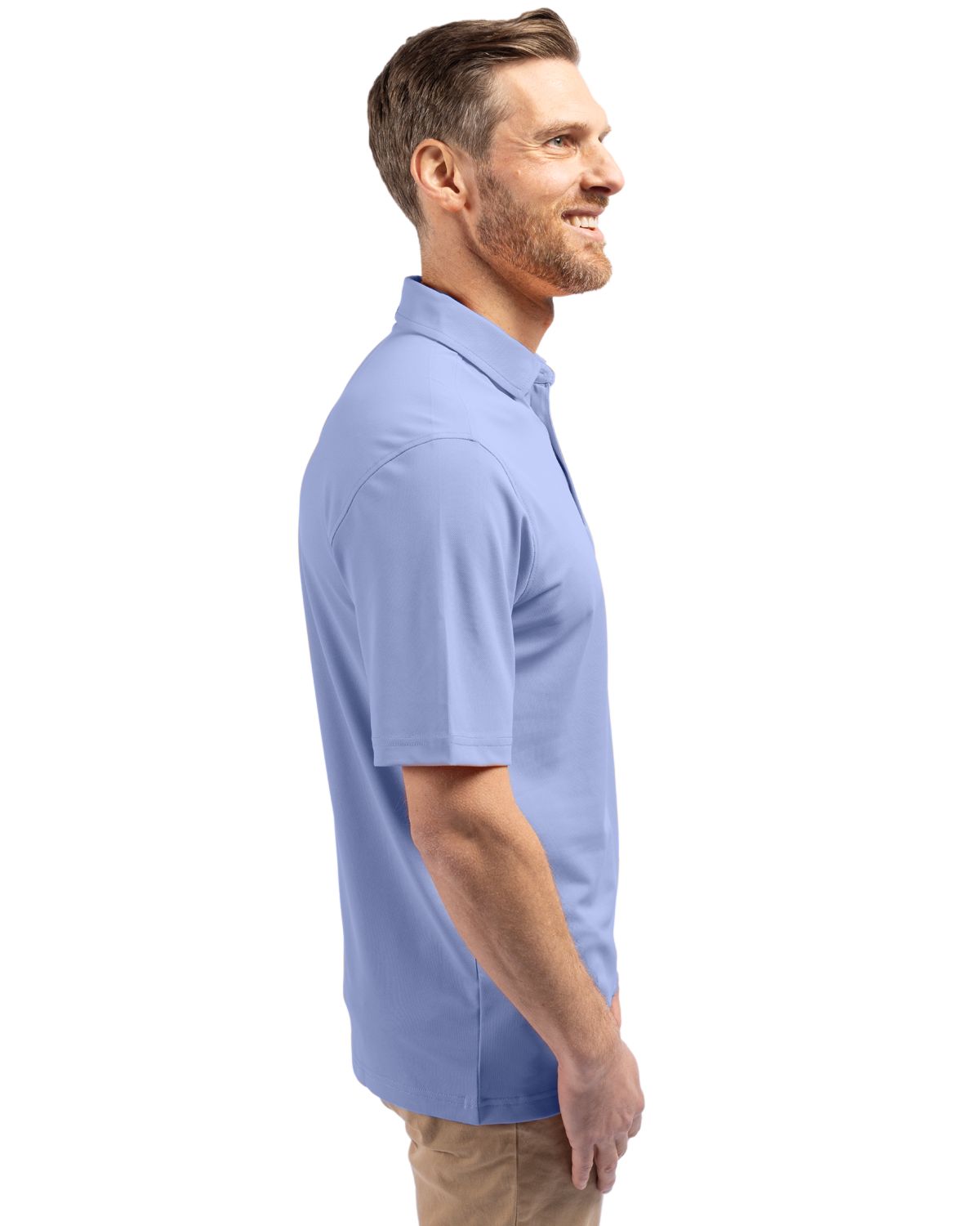 Cutter & Buck Virtue Recycled Featherlight Pique Mens Polo 252