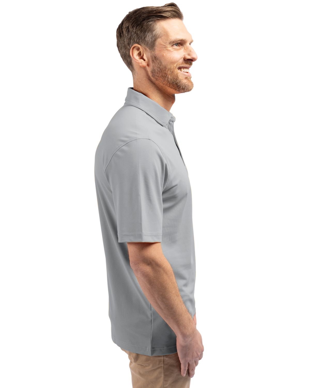 Cutter & Buck Virtue Recycled Featherlight Pique Mens Polo 215