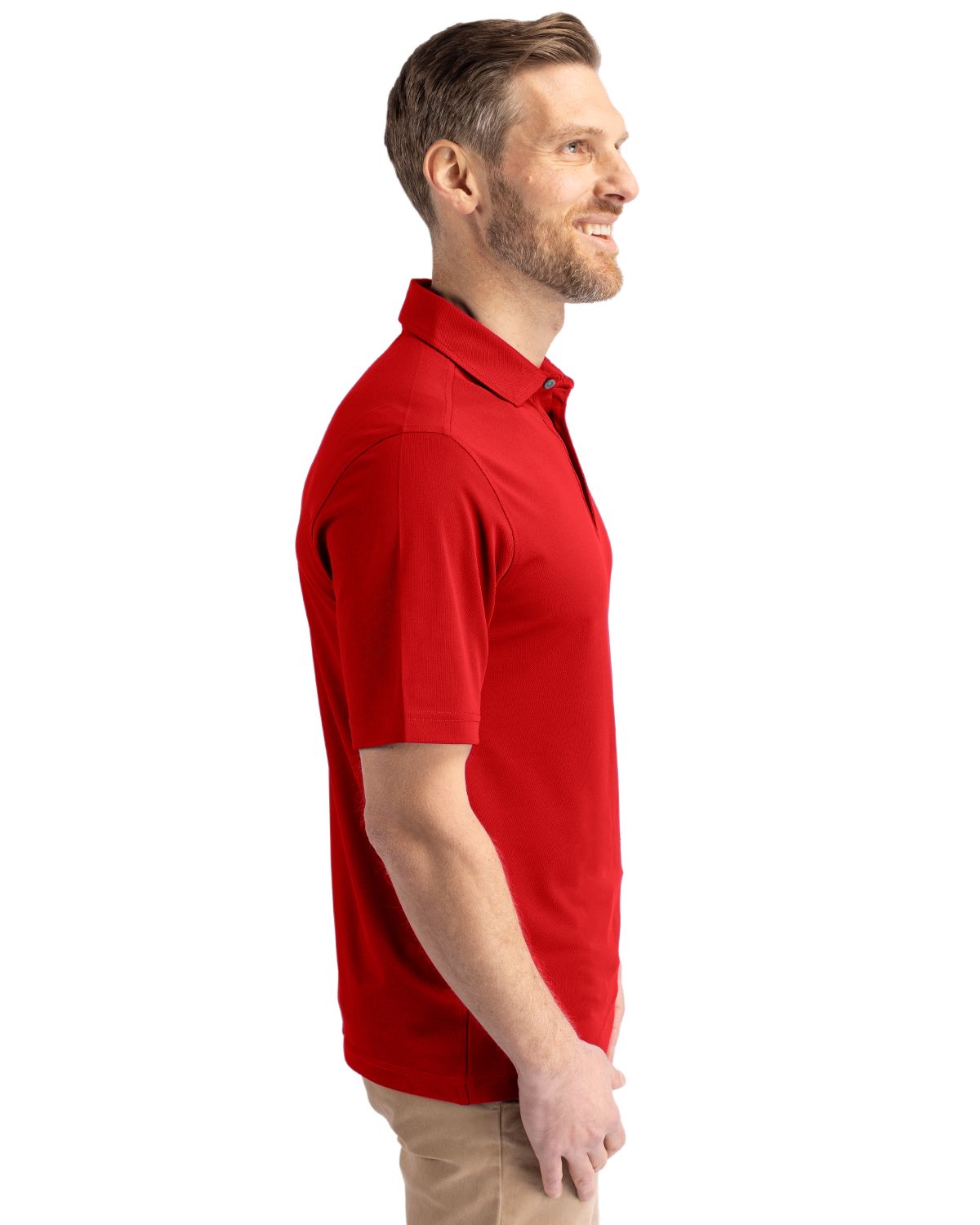 Cutter & Buck Virtue Recycled Featherlight Pique Mens Polo 285