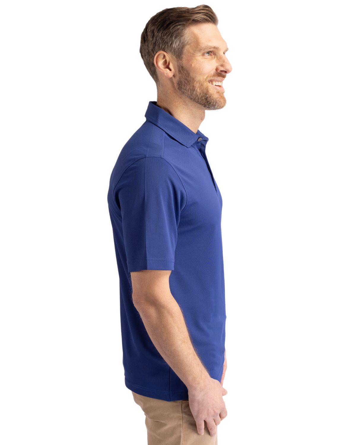 Cutter & Buck Virtue Recycled Featherlight Pique Mens Polo 133