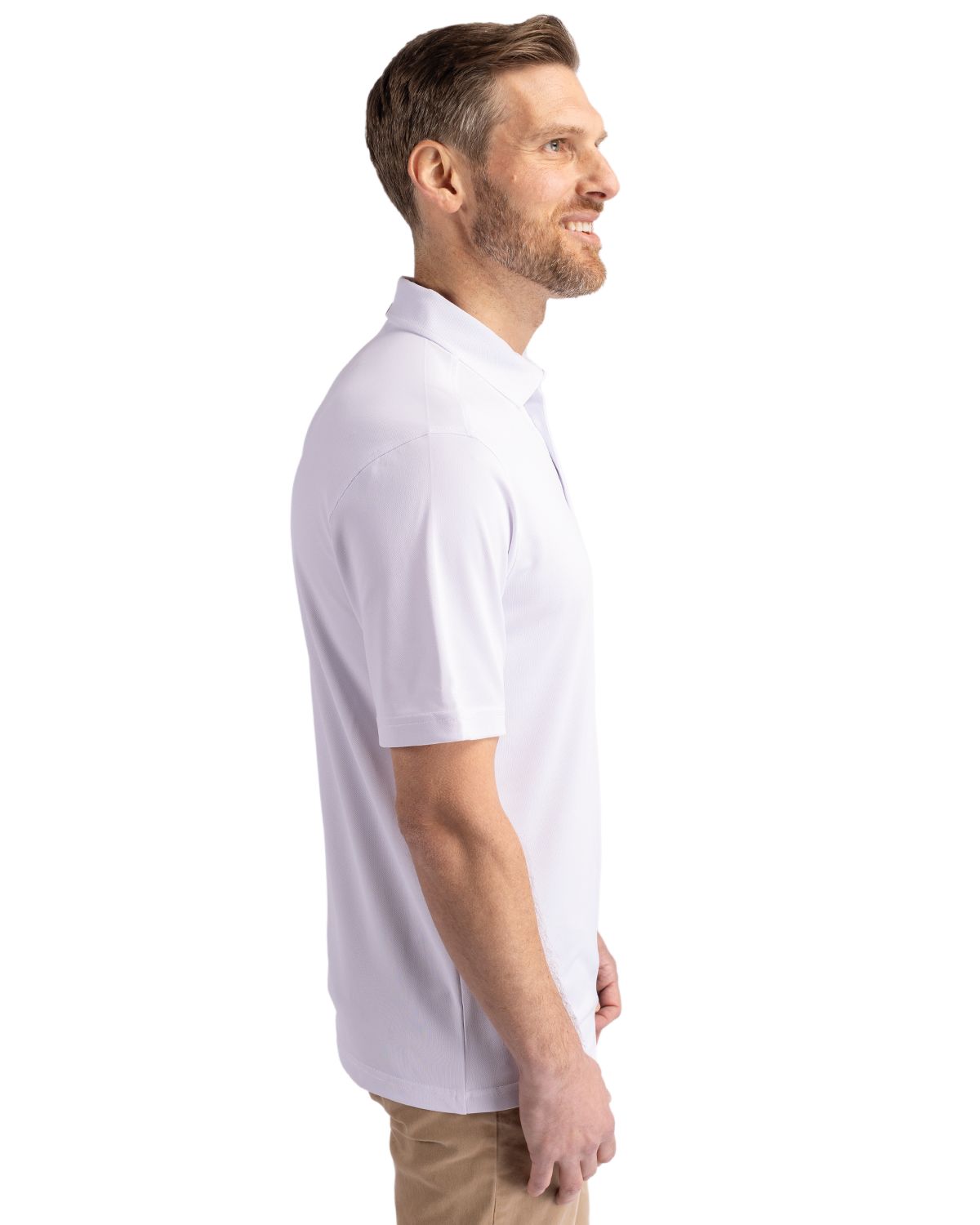 Cutter & Buck Virtue Recycled Featherlight Pique Mens Polo 287
