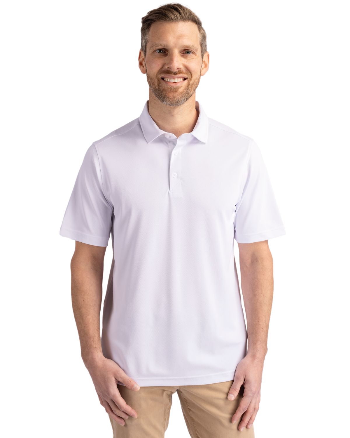 Cutter & Buck Virtue Recycled Featherlight Pique Mens Polo 208
