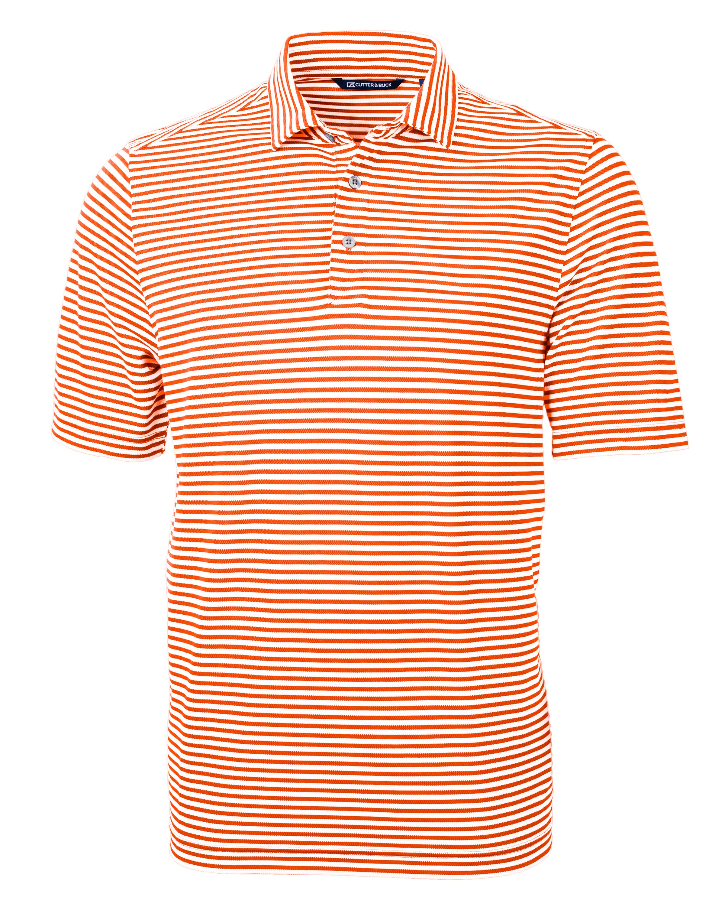 Cutter & Buck Virtue Recycled Stripe Featherlight Pique Mens Big & Tall Polo Big & Tall 80