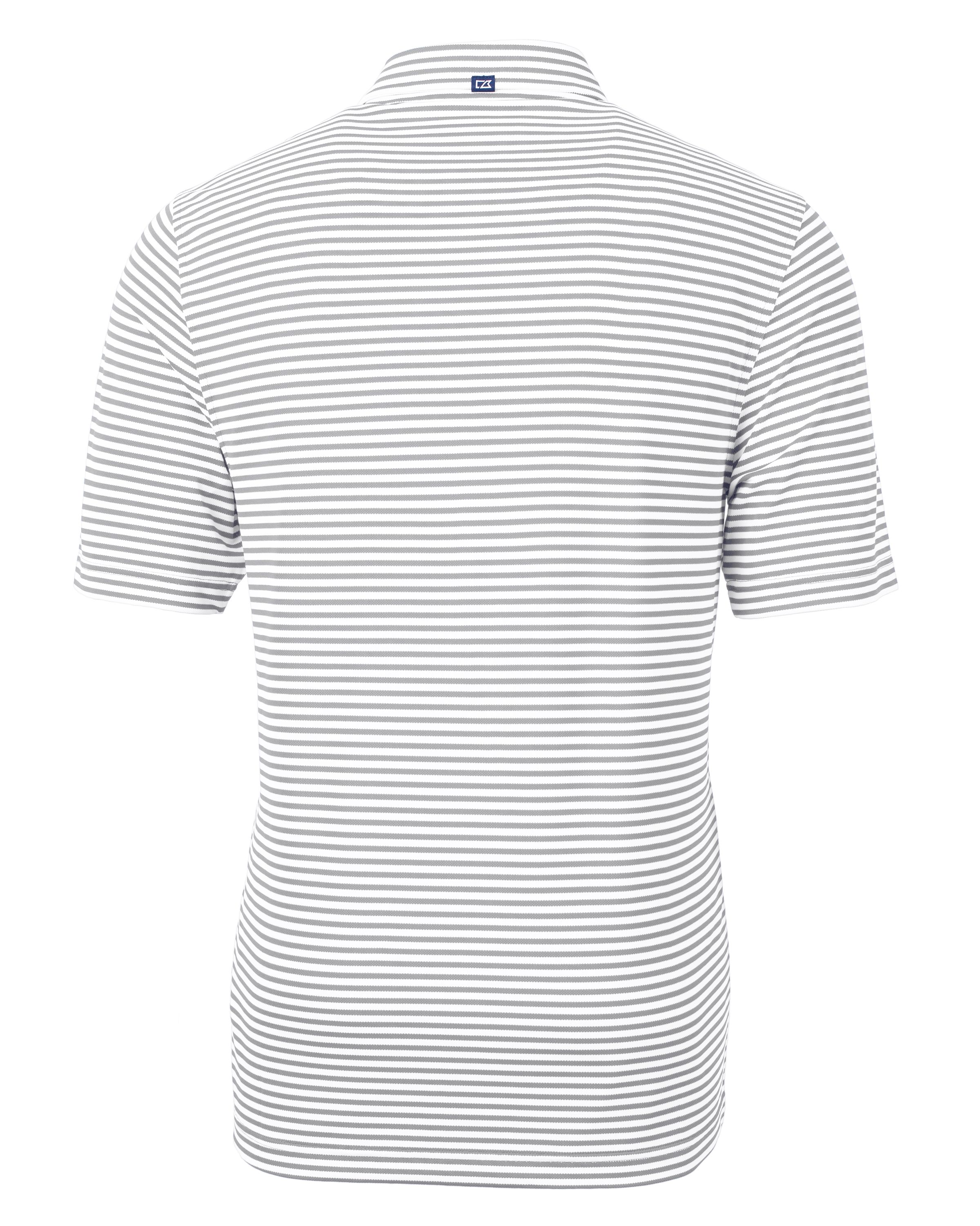 Cutter & Buck Virtue Recycled Stripe Featherlight Pique Mens Big & Tall Polo Big & Tall 12