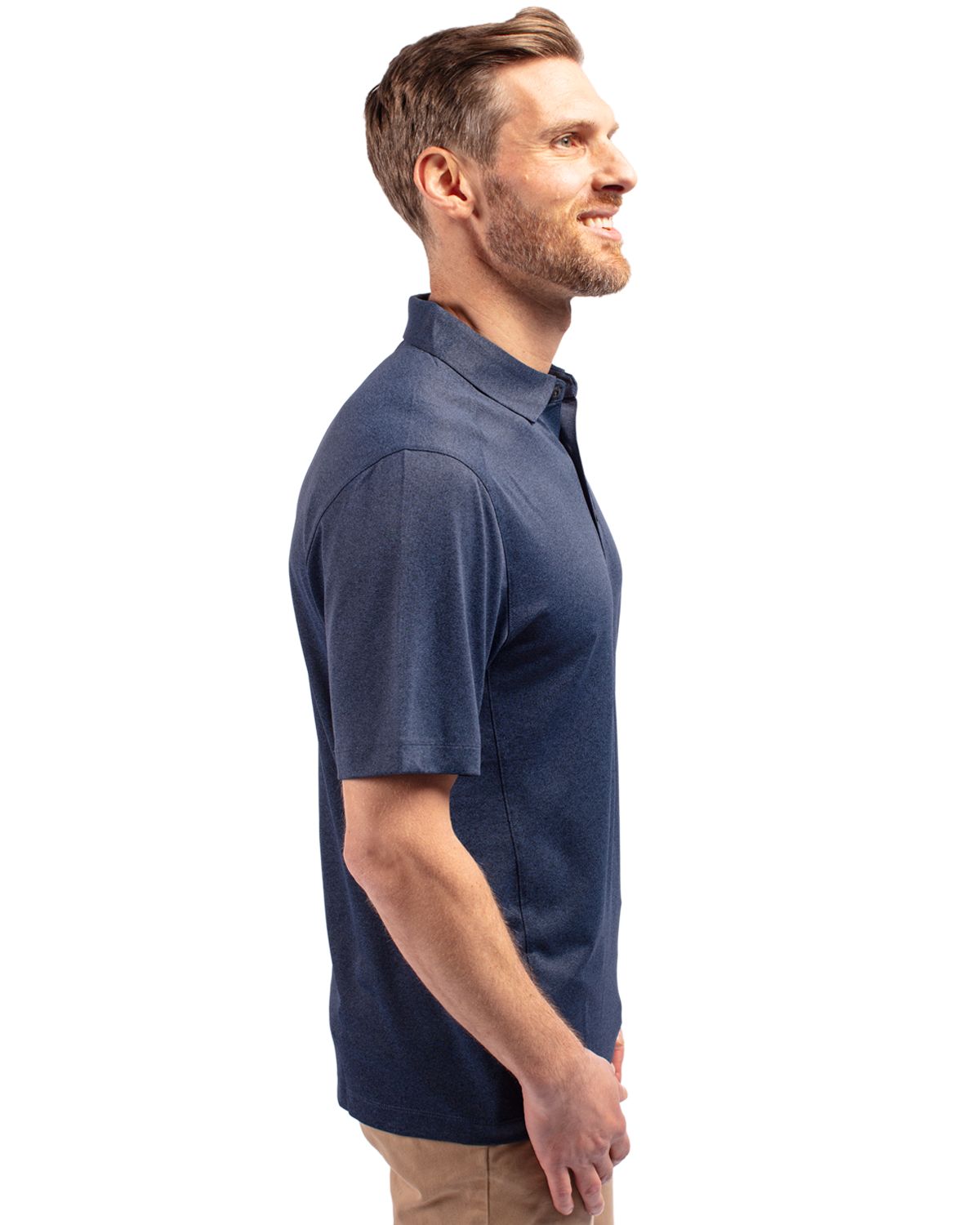 Cutter & Buck Forge Recycled Four-Way Stretch Mens Big & Tall Polo Big & Tall 5