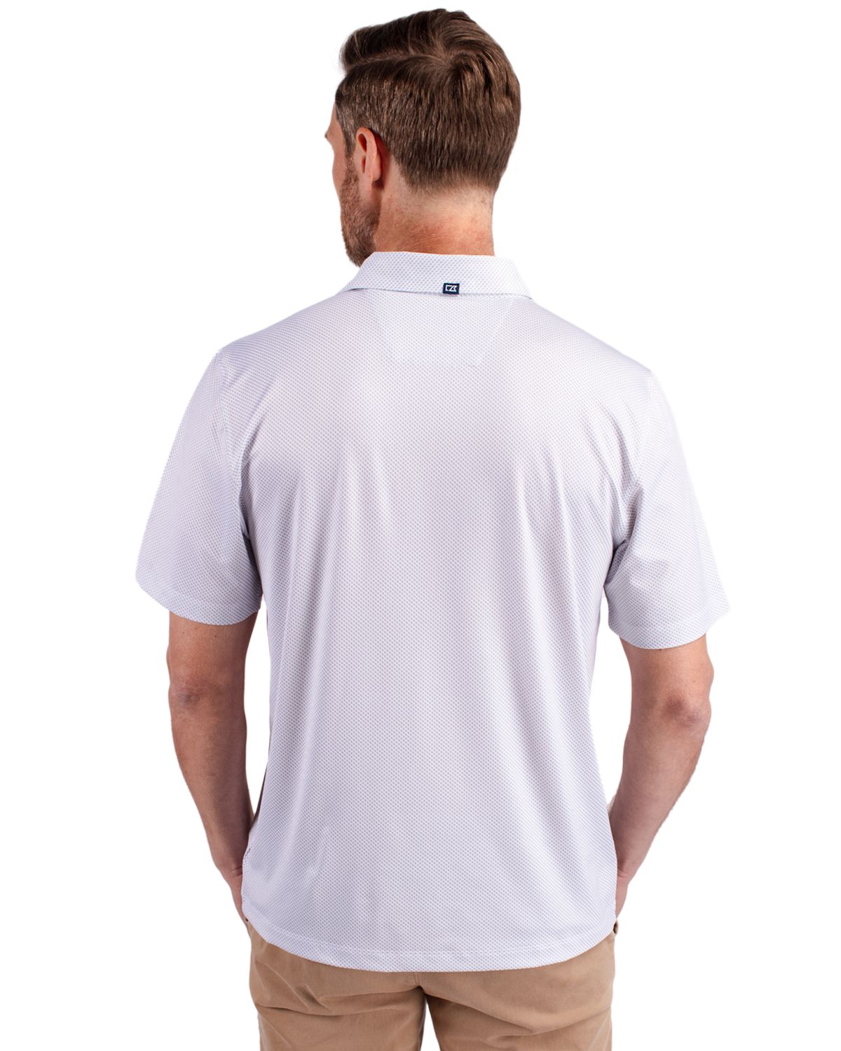 Cutter & Buck Pike Recycled Symmetry Print Mens Big & Tall Polo Big & Tall 42