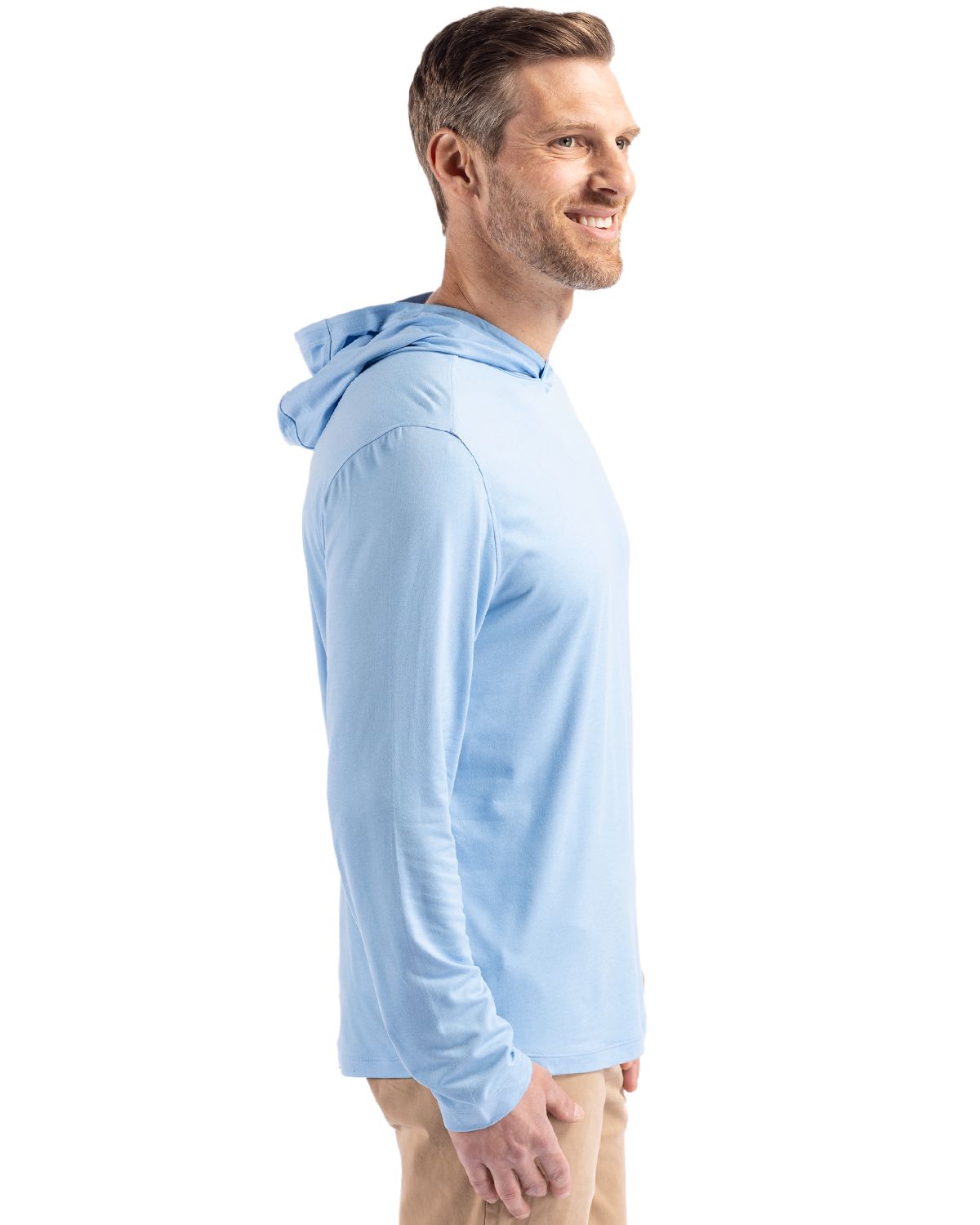 Cutter & Buck Coastline Recycled Double Peached Mens Hooded Pullover 273