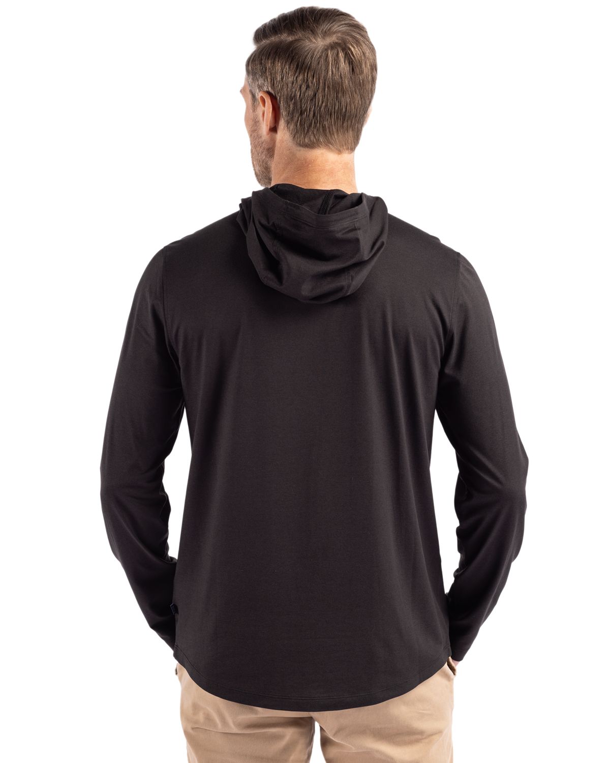 Cutter & Buck Coastline Recycled Double Peached Mens Hooded Pullover 172