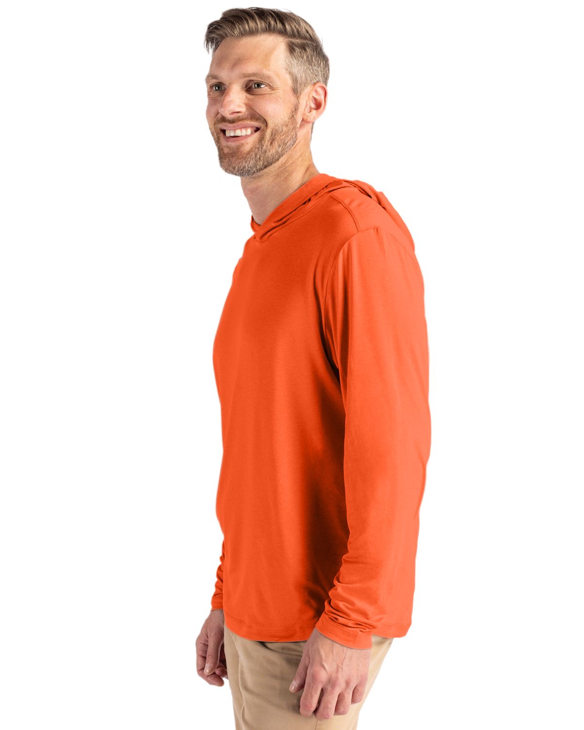 Cutter & Buck Coastline Recycled Double Peached Mens Hooded Pullover 181