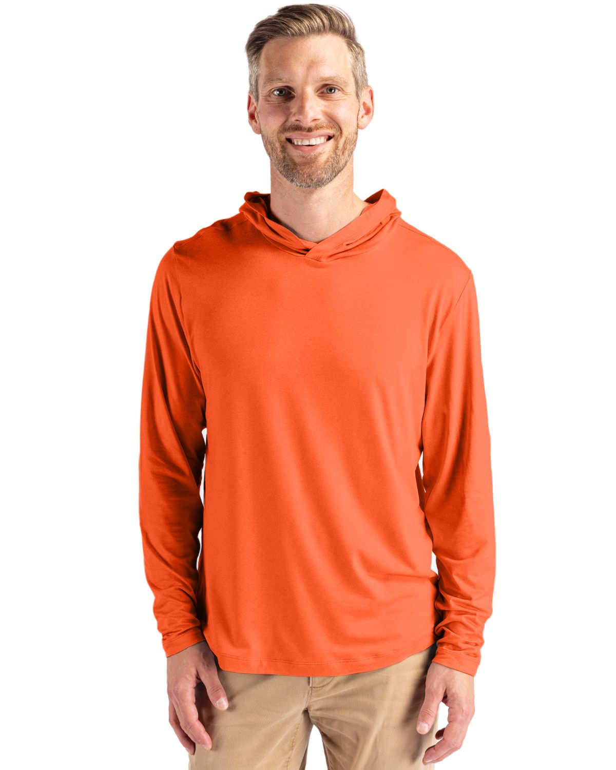 Cutter & Buck Coastline Recycled Double Peached Mens Hooded Pullover 192