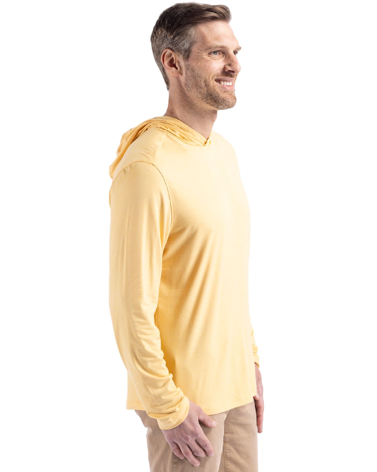 Cutter & Buck Coastline Recycled Double Peached Mens Hooded Pullover 229
