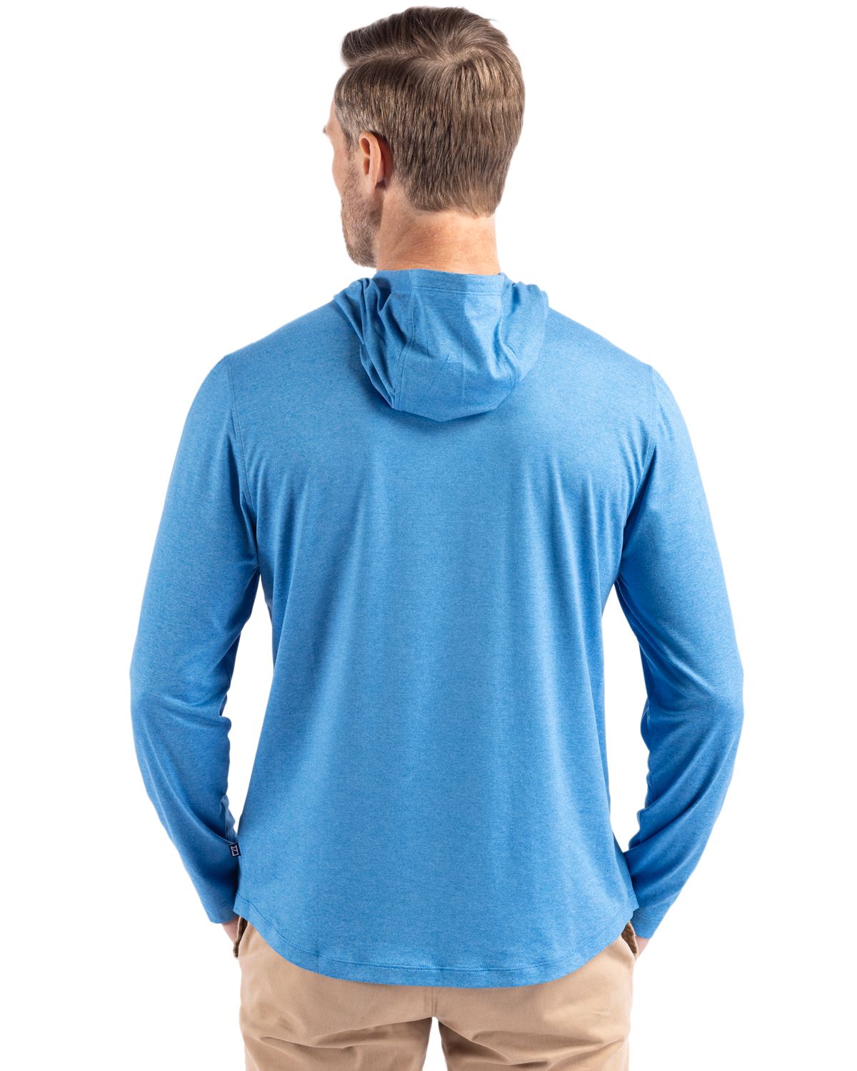 Cutter & Buck Coastline Recycled Double Peached Mens Hooded Pullover 280