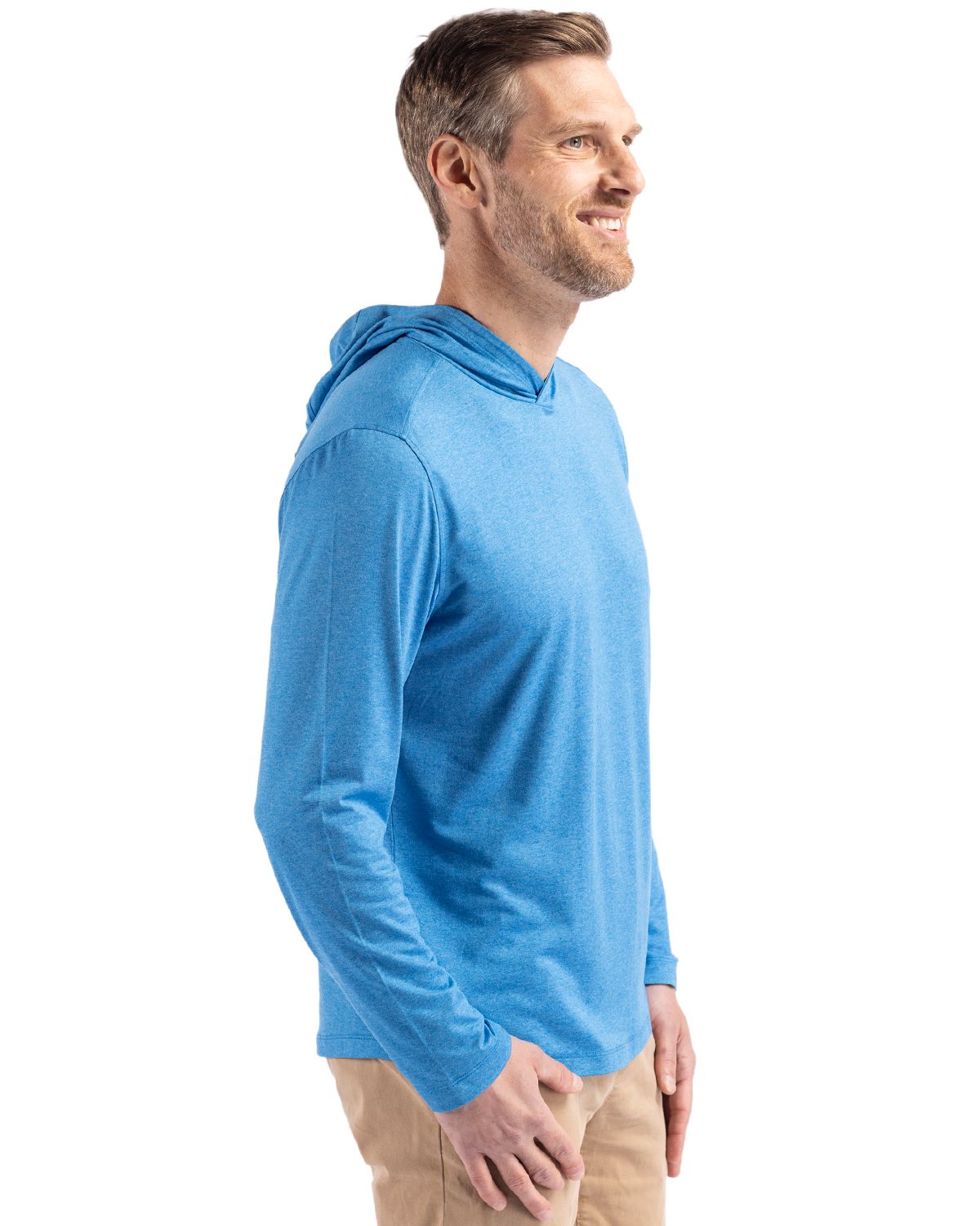 Cutter & Buck Coastline Recycled Double Peached Mens Hooded Pullover 282
