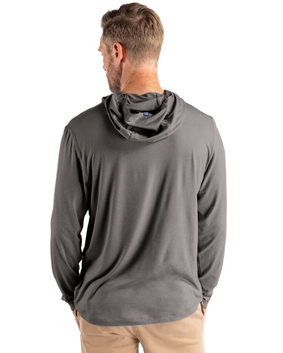 Cutter & Buck Coastline Recycled Double Peached Mens Hooded Pullover 71