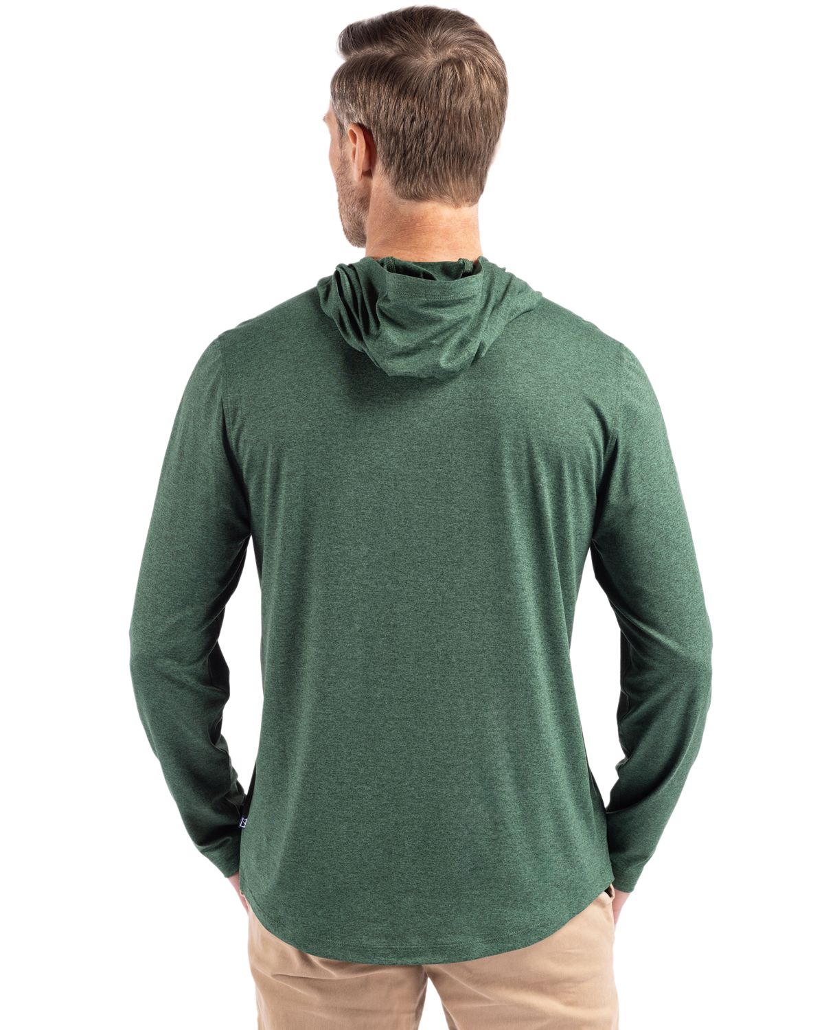 Cutter & Buck Coastline Recycled Double Peached Mens Hooded Pullover 250