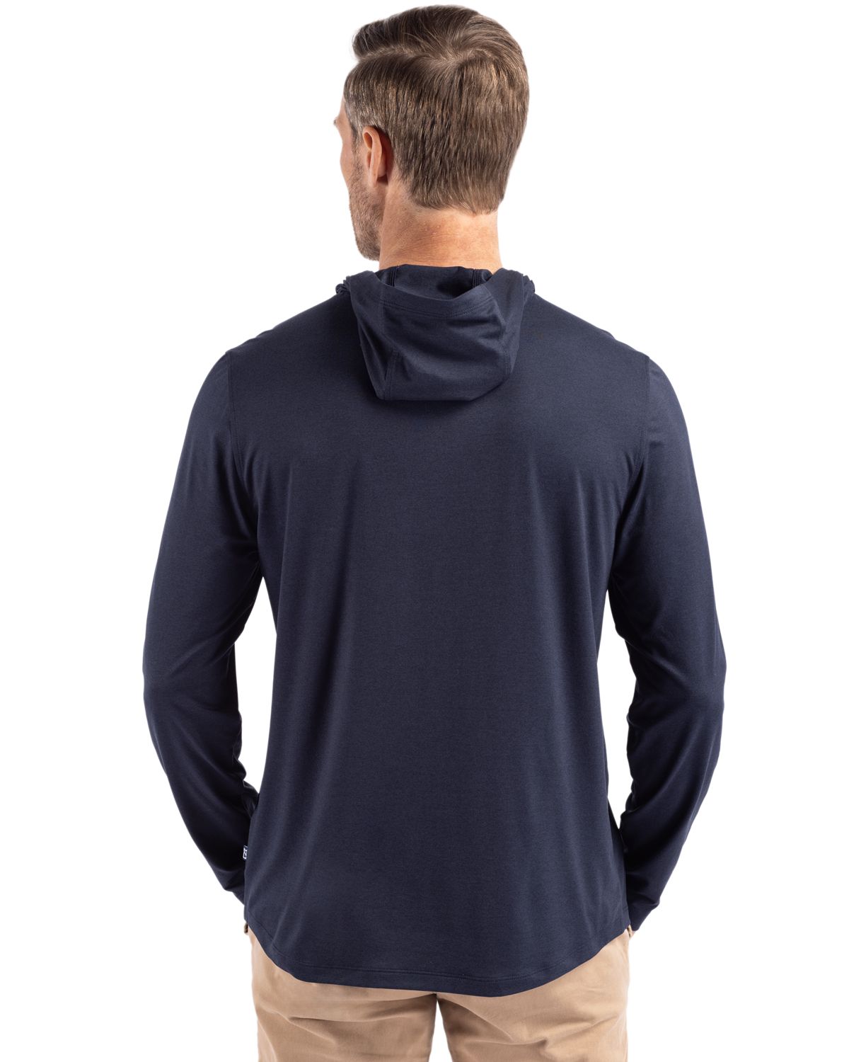 Cutter & Buck Coastline Recycled Double Peached Mens Hooded Pullover 225