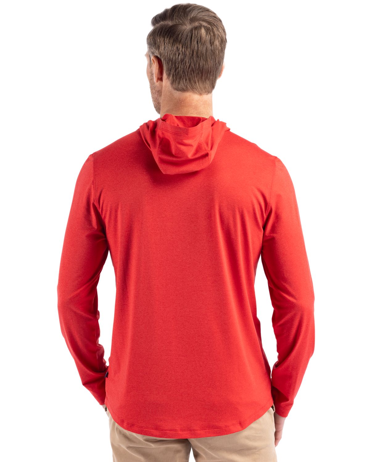 Cutter & Buck Coastline Recycled Double Peached Mens Hooded Pullover 122