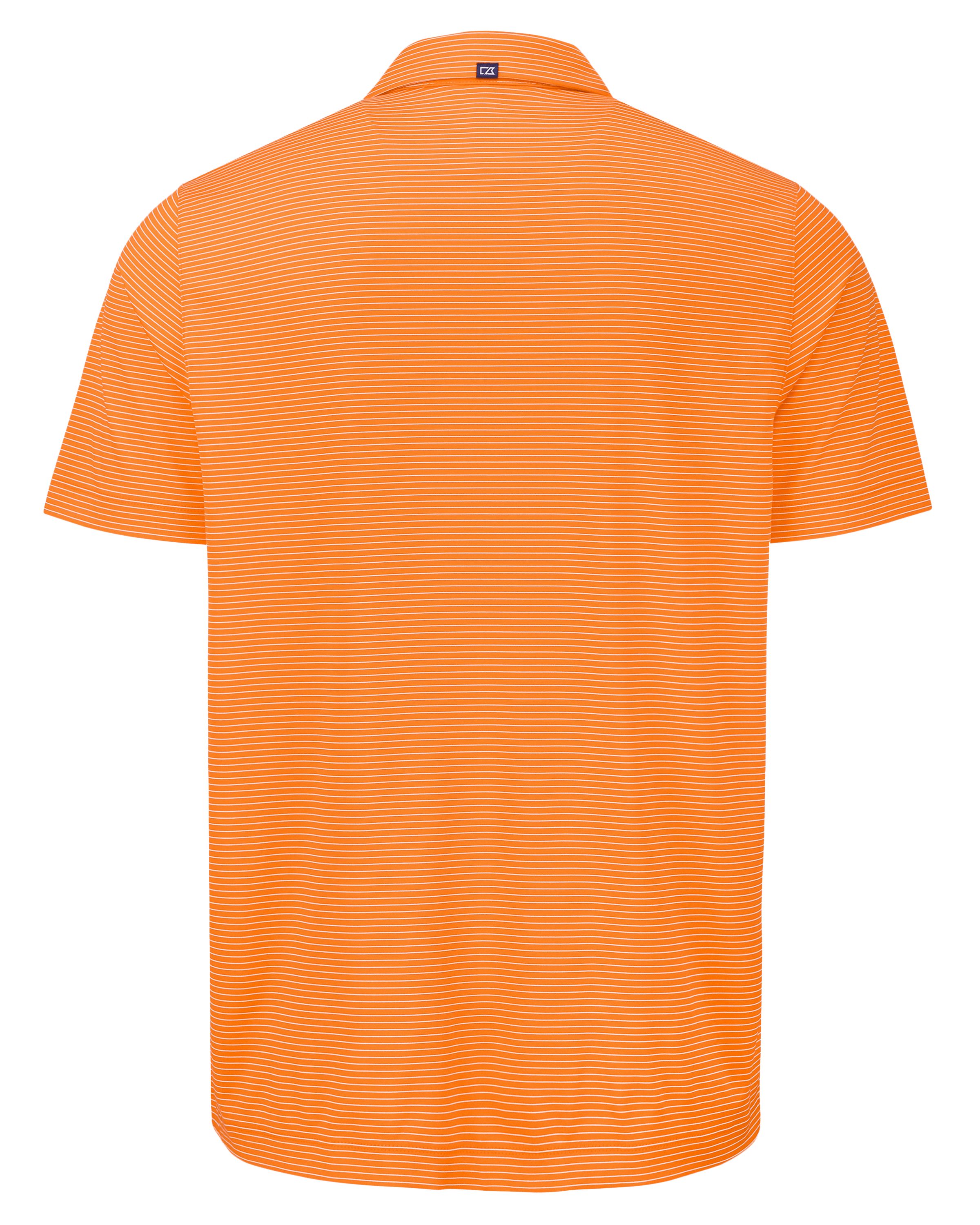 Cutter & Buck Forge Recycled Fine Line Stripe Four-Way Stretch Mens Polo 94