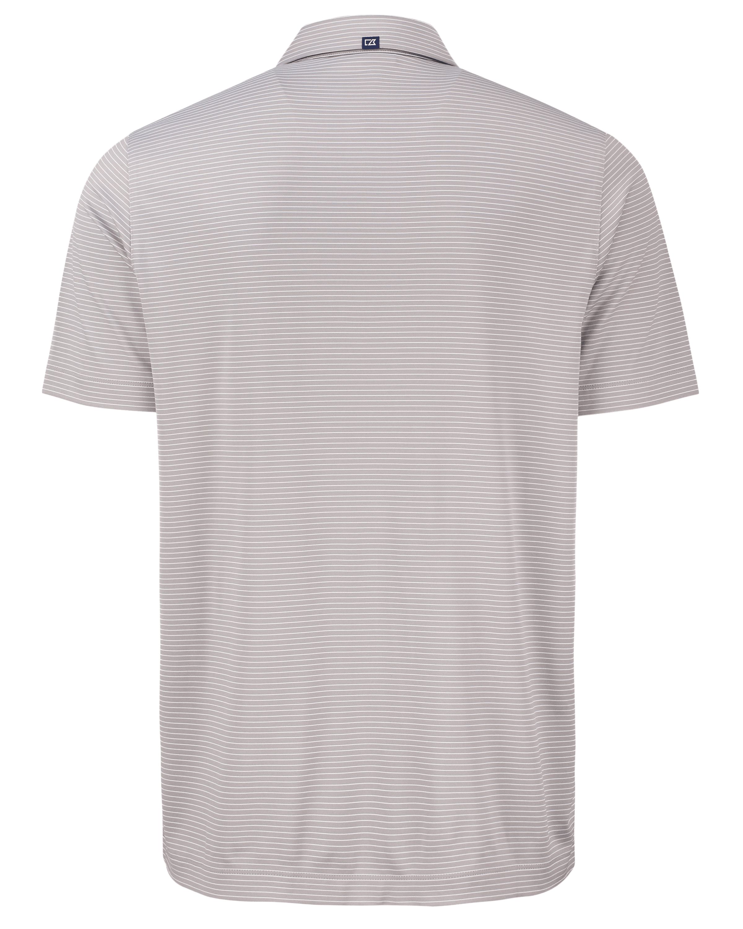 Cutter & Buck Forge Recycled Fine Line Stripe Four-Way Stretch Mens Polo 147