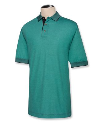 Men's B&T Vintage Oxford Pique Polo
