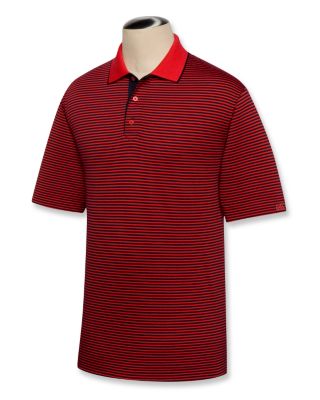 Mens CB DryTec Manatee Stripe Polo
