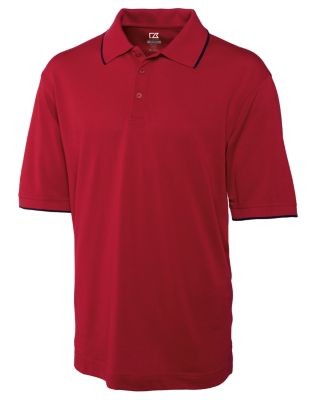 Mens CB DryTec Cutter Tipped Polo