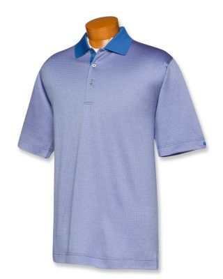 Mens Beach View Jacquard Polo