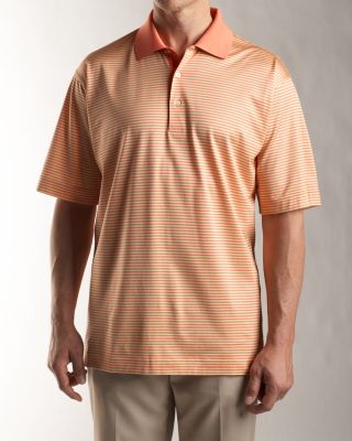 Men's Signature 60/2's St. Andrews Stripe Polo