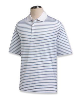 Men's 60/2's Grand Club Stripe Polo