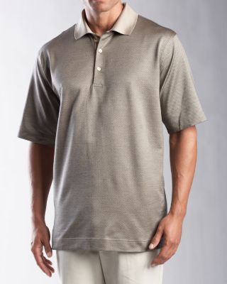 Men's Signature 80/2's Union Jacquard Polo